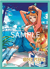 One Piece Card Game Official Sleeves: Assortment 4 - Nami (70-Pack)
